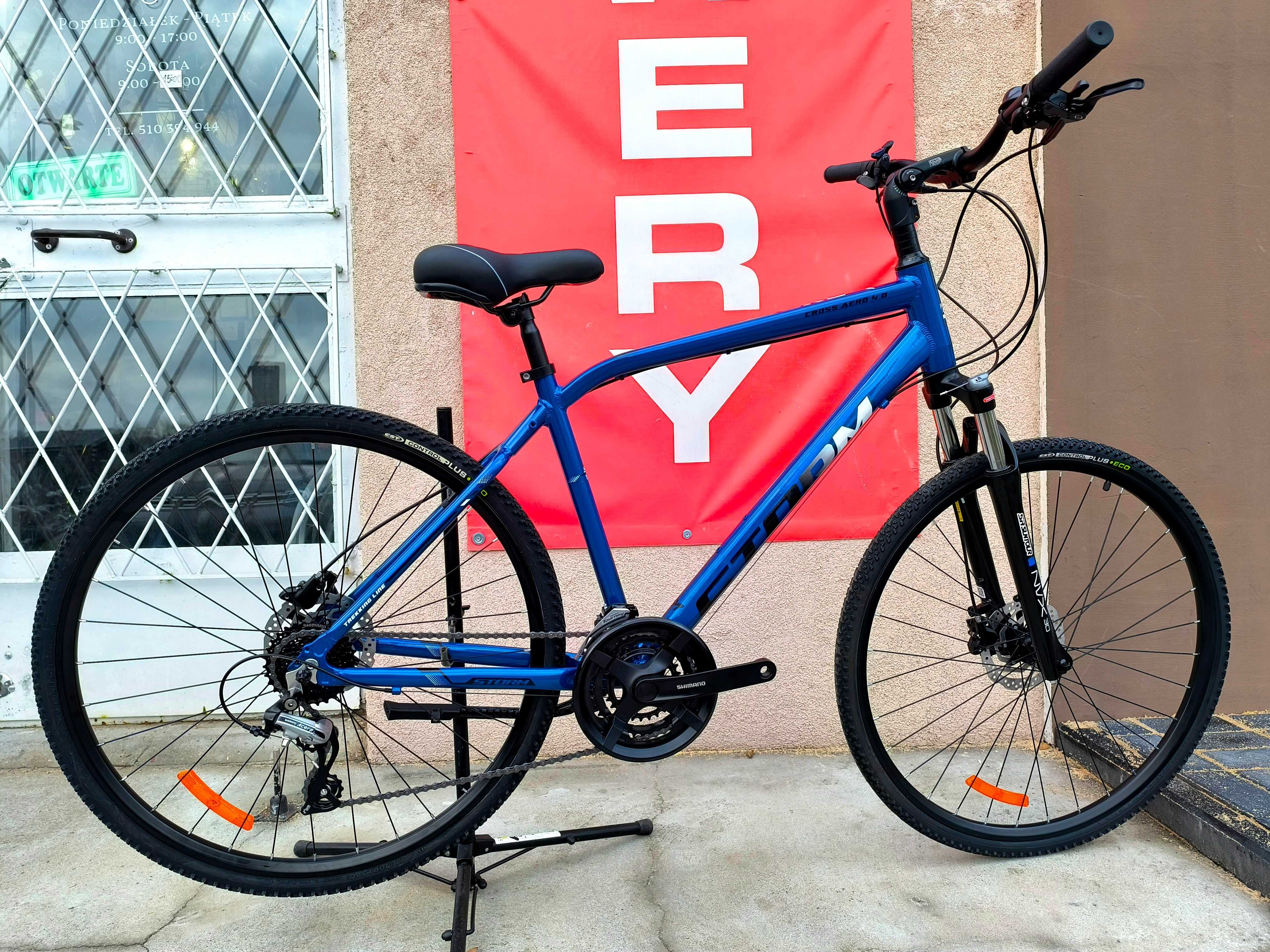 NOWY STORM CROSS AERO 4.0 Man Roz. 19" *Koła 28* HYDRAULIKA Crossowy!