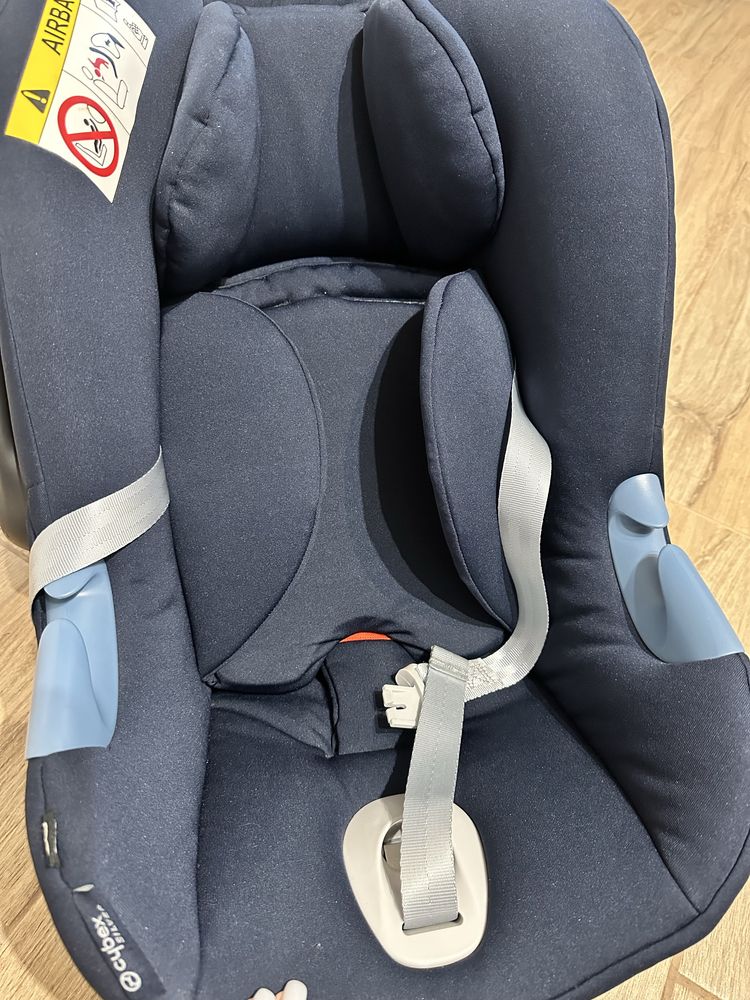 Автокрісло автолюлька переноска Cybex silver