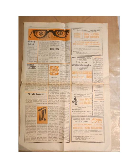 Magazyn 1986 rok numer 1383 gazeta czasopismo retro prl vintage