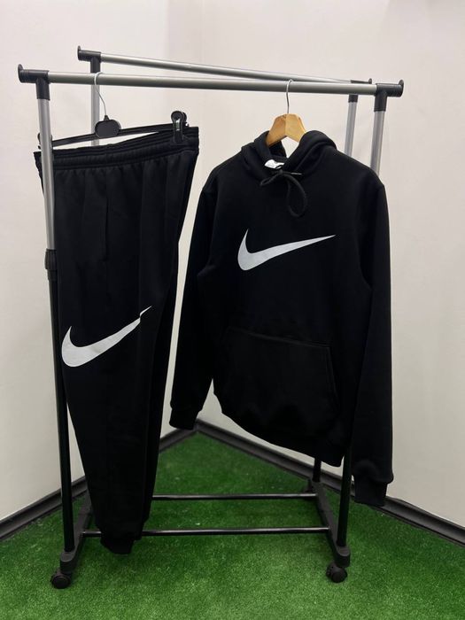 Спортивний костюм Nike Big logo чорний/ чоловічий костюм найк / S-XL
