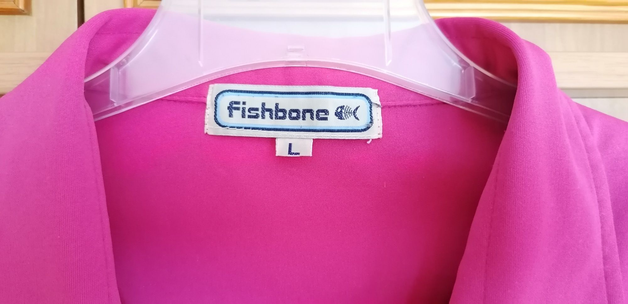 Koszulka bluzka NY Fishbone r. M/L, różowa