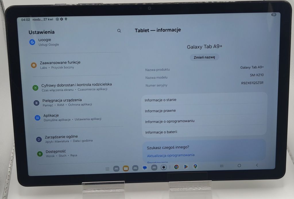 Samsung Galaxy Tab A9+ 4/64 GB od Halogsm Zgierz.