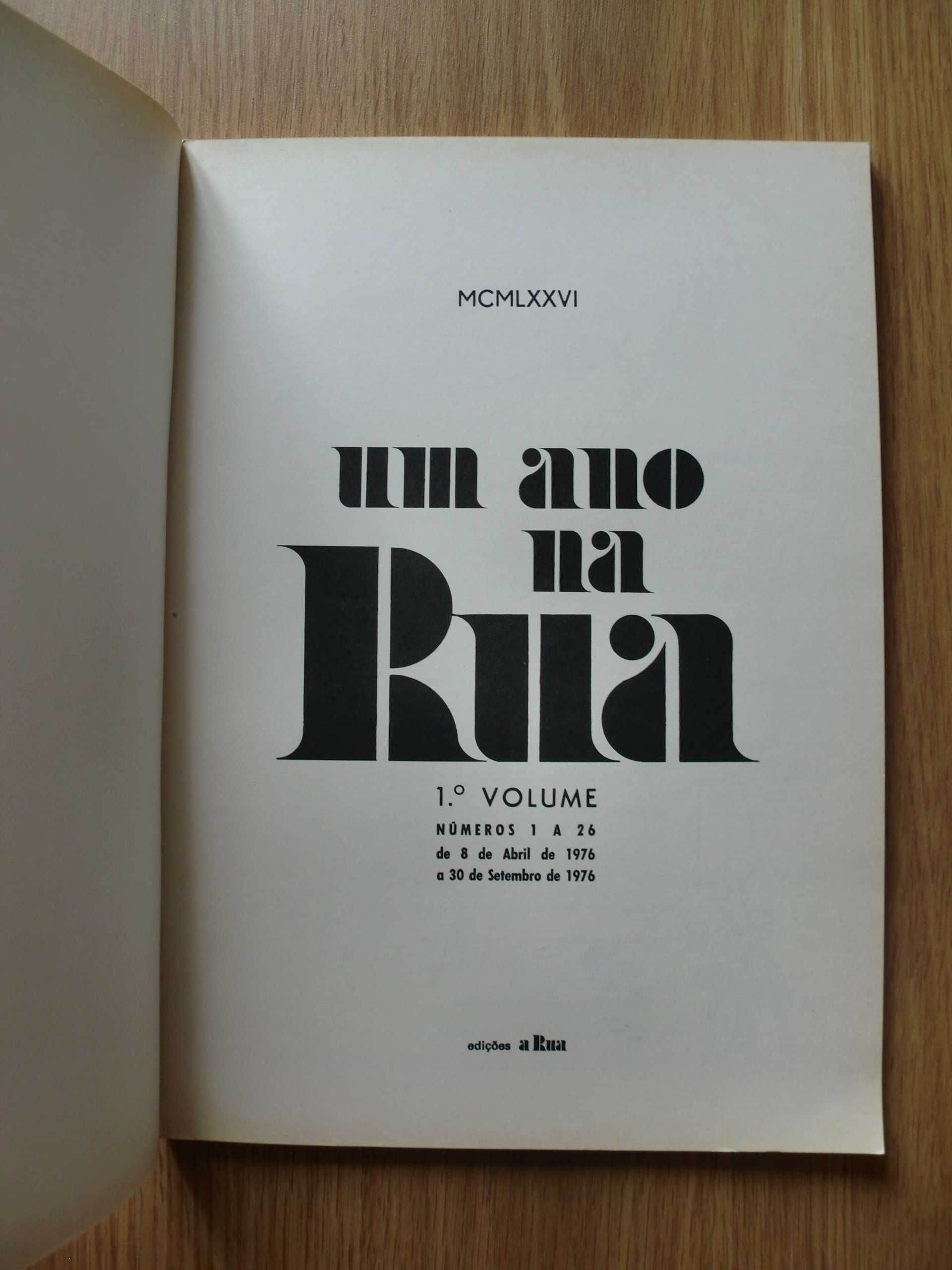 Um Ano na Rua - 1º Volume