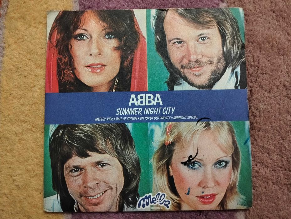 ABBA - conjunto de 7 discos singles