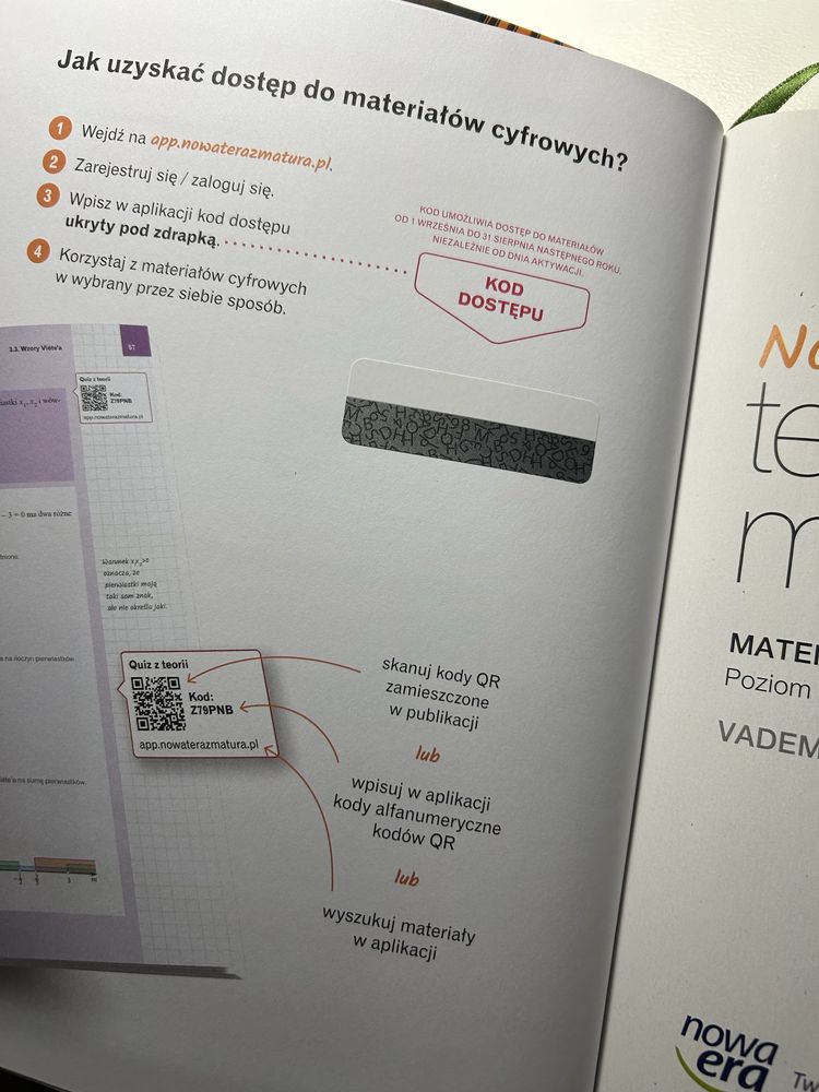 Vademecum Nowa teraz matura matematyka poziom rozszerzony