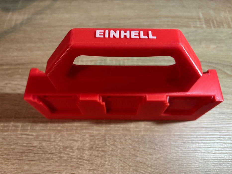 Uchwyt Koszyk do Baterii EINHELL 18V, organizer na 6 akumulatorów