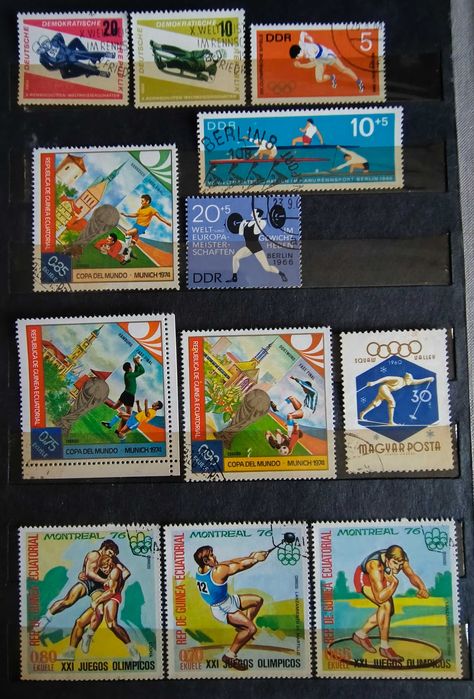 Zestaw znaczków - Mix - Sport