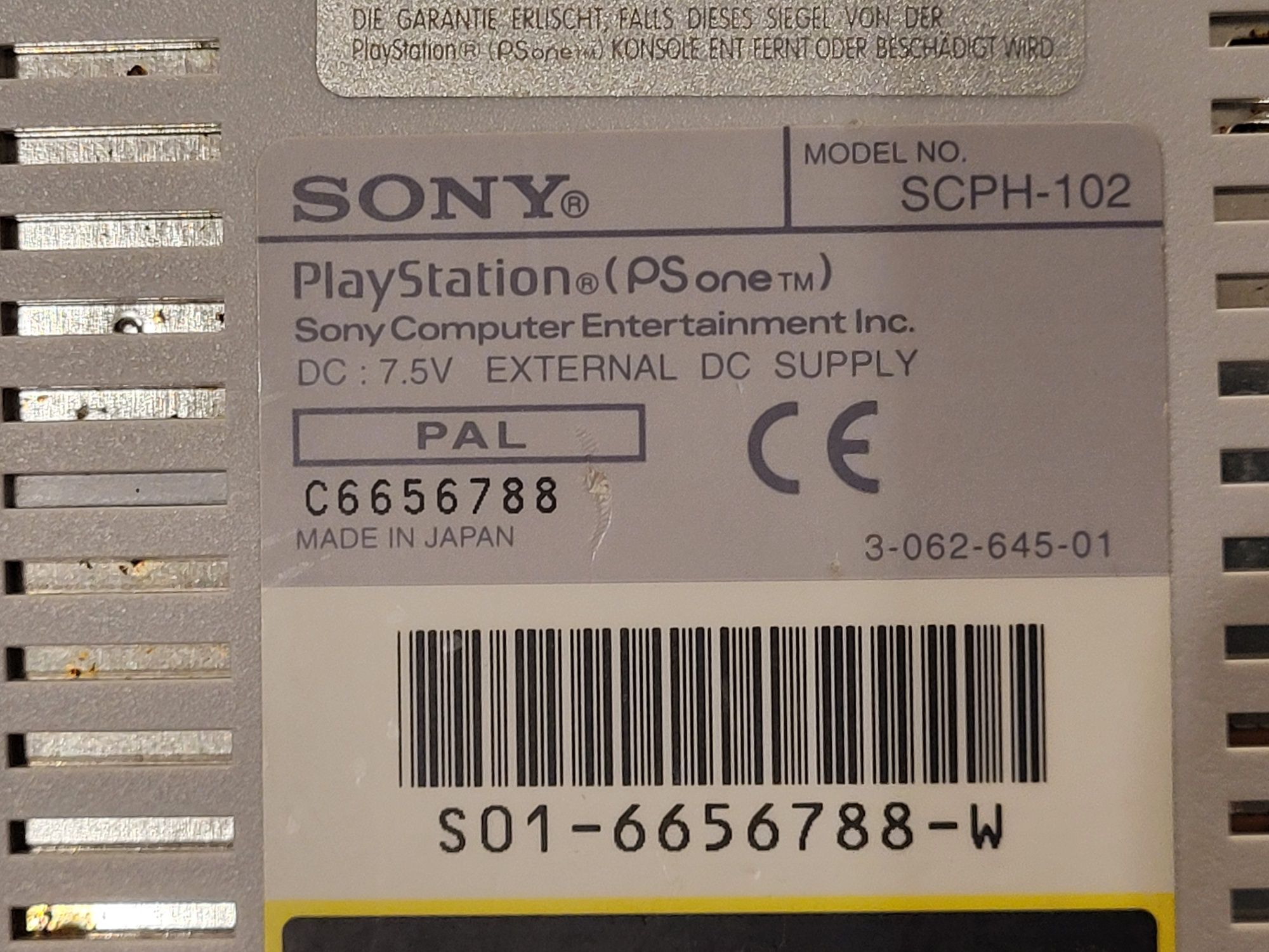 PSOne zestaw konsola 2000rok Playstation PSX PS One