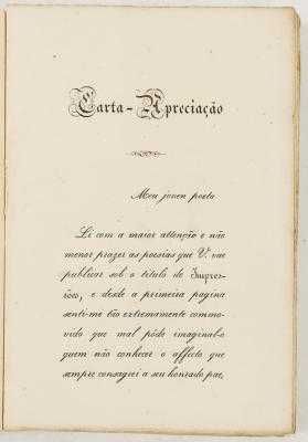 Livro de poesia com 146 anos