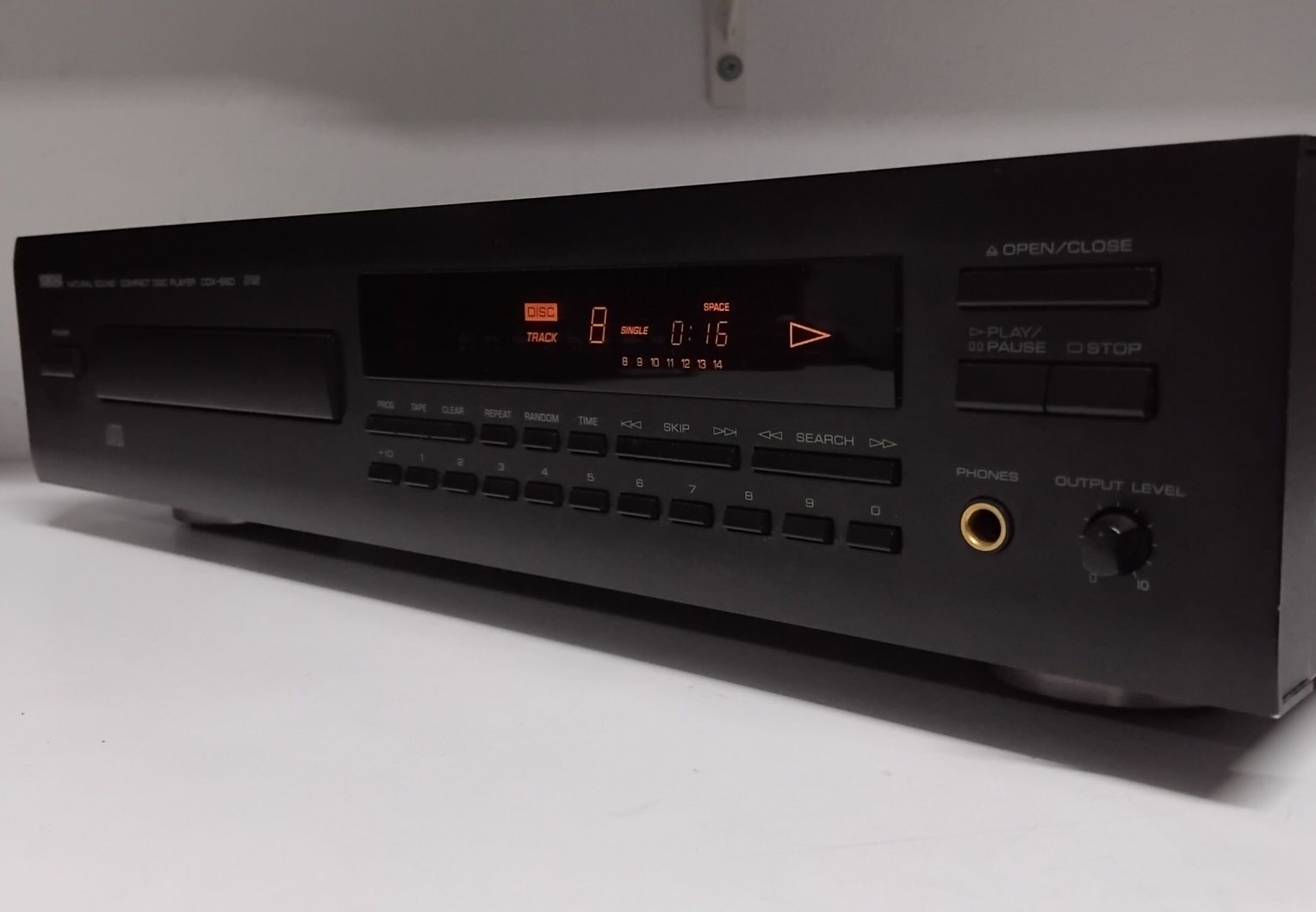 YAMAHA leitor de cd CDX-660