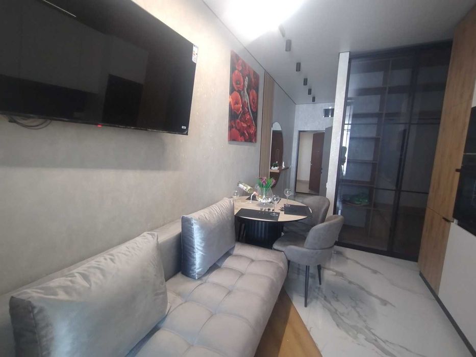 1 комн. кварт. ЖК Морская Симфония. Ремонт, мебель, техника. Аркадия