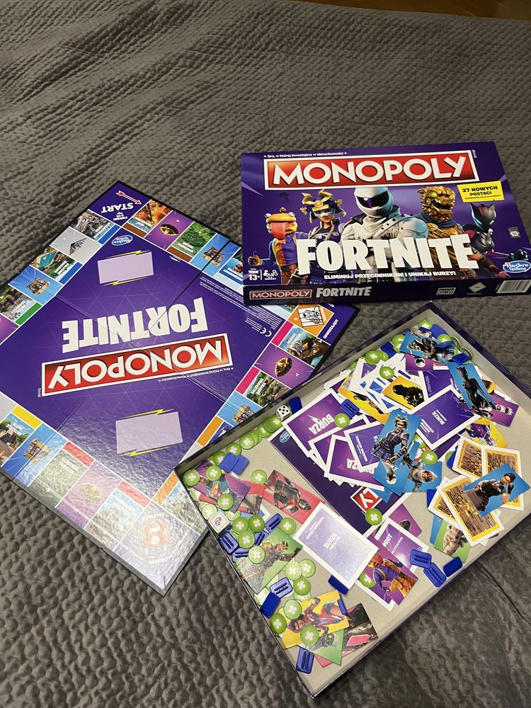 Monopoly Fortnite gra planszowa od Hasbro