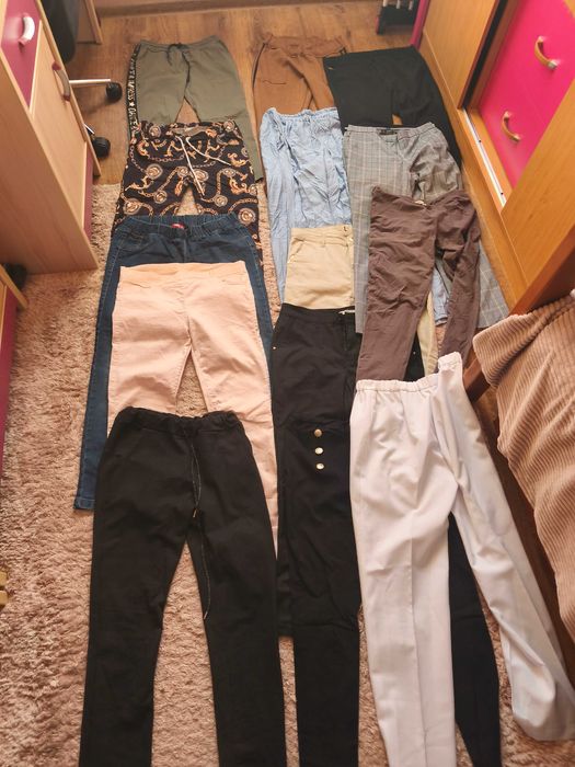 Mega paka ubrań damskich - rozmiar L - Zestaw 48 szt