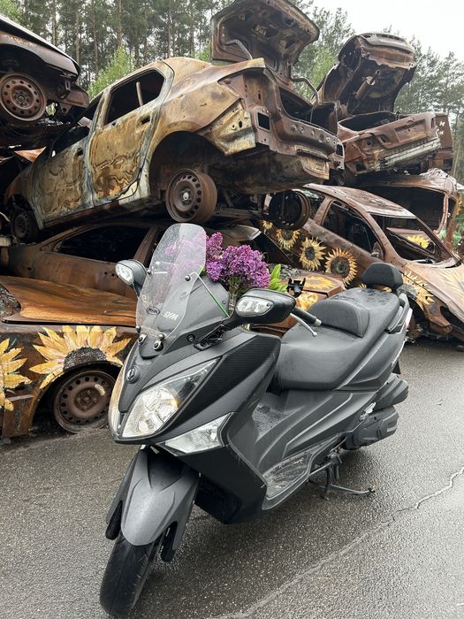 Скутер обмін на авто ,продажа  Sym gts 300 і 2013