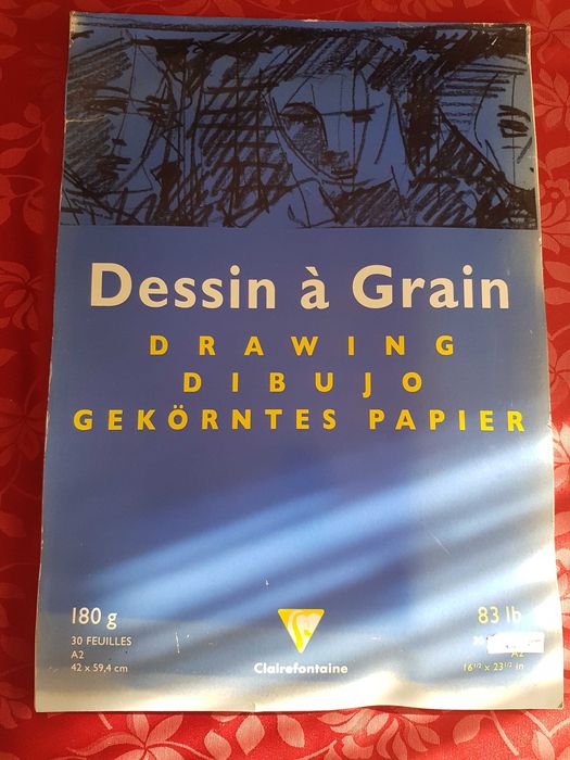 1 Bloco para Desenho Dessin à Grain