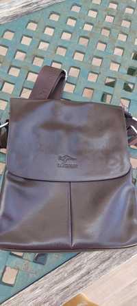 Bolsa de ombro masculina