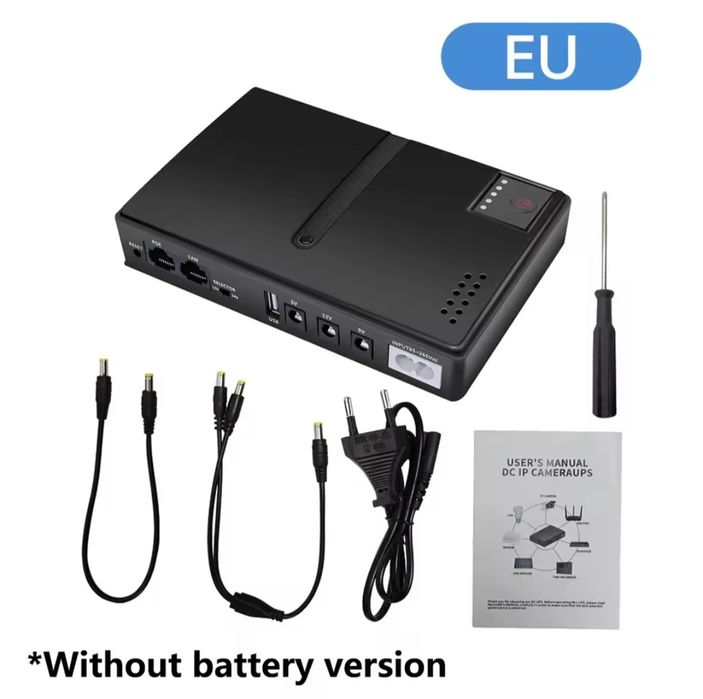 У НАЯВНОСТІ! Нові моделі UPS ДБЖ ИБП роутера DC1018L без акумуляторів