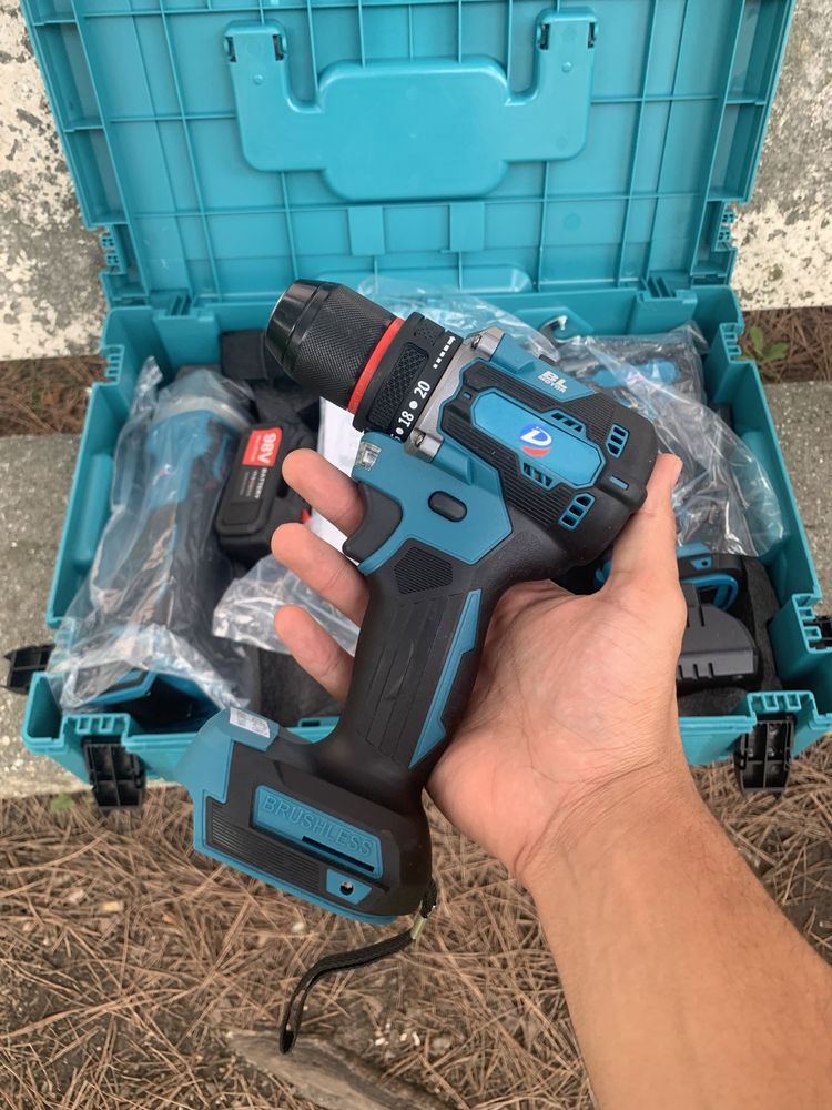 KIT DE 3 - Rebarbadora, Parafusadora e Pneumatica