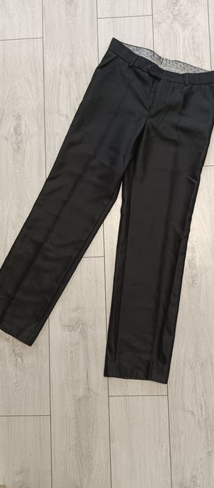 Класичні чоловічі чорні брюки 46 розміру