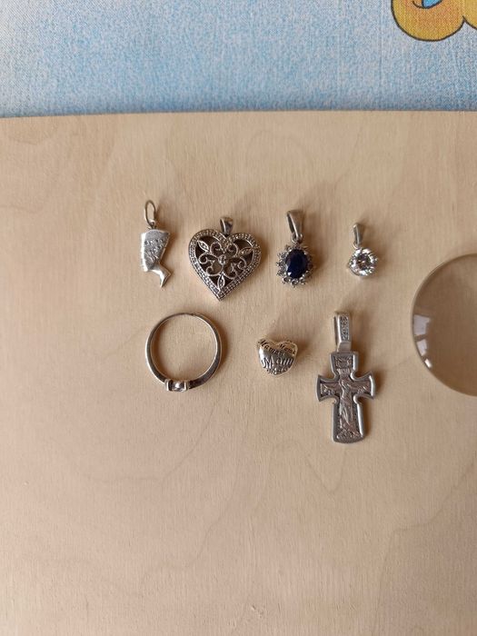 Срібло 925 проби кулони хрестик