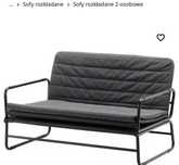 sofa rozkładana, fotel rozkładany, łóżko 2 osobowe