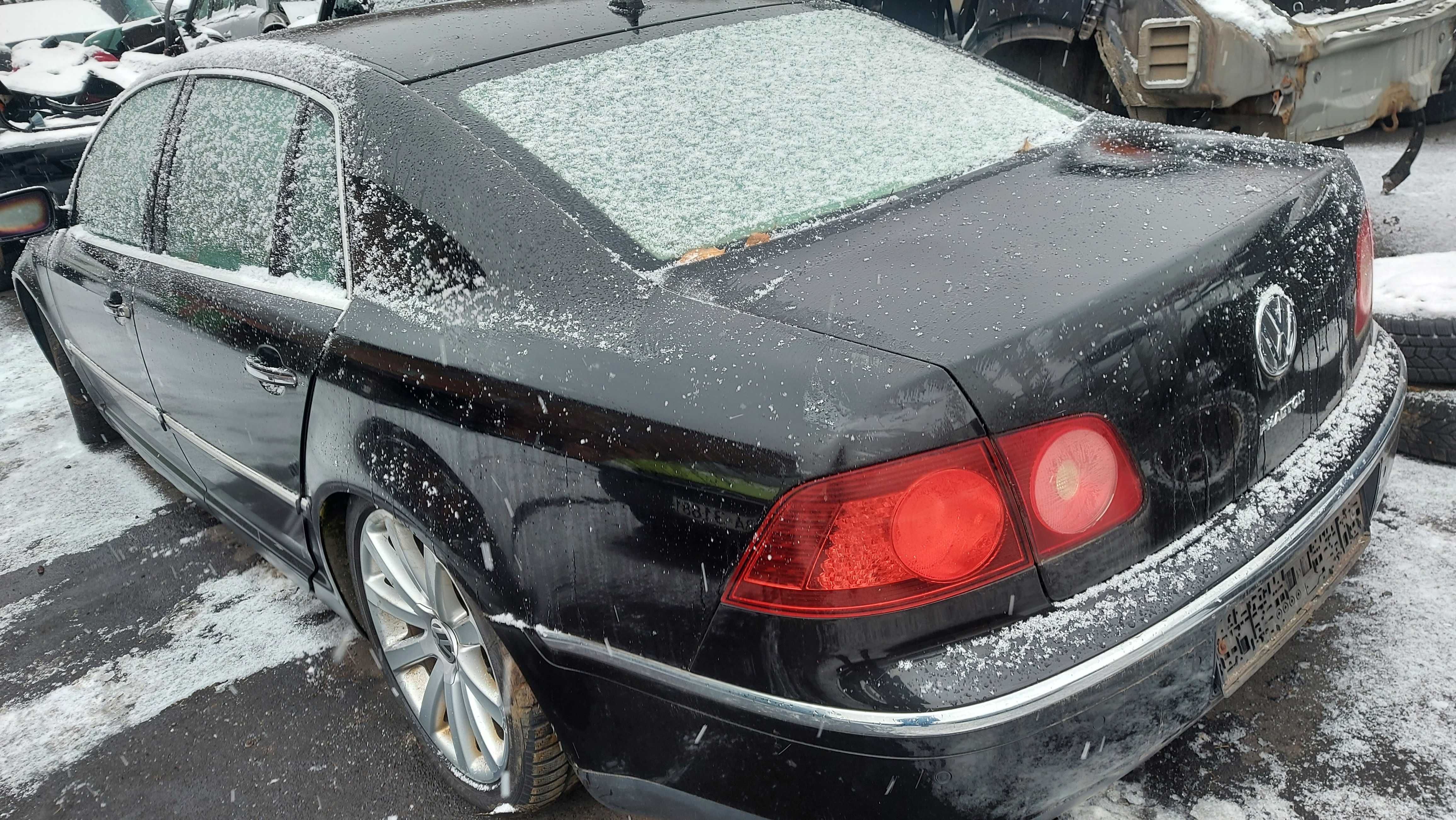 VW PHAETON Lift 2008' LR9V zderzak tylny sedan PDC dostawa