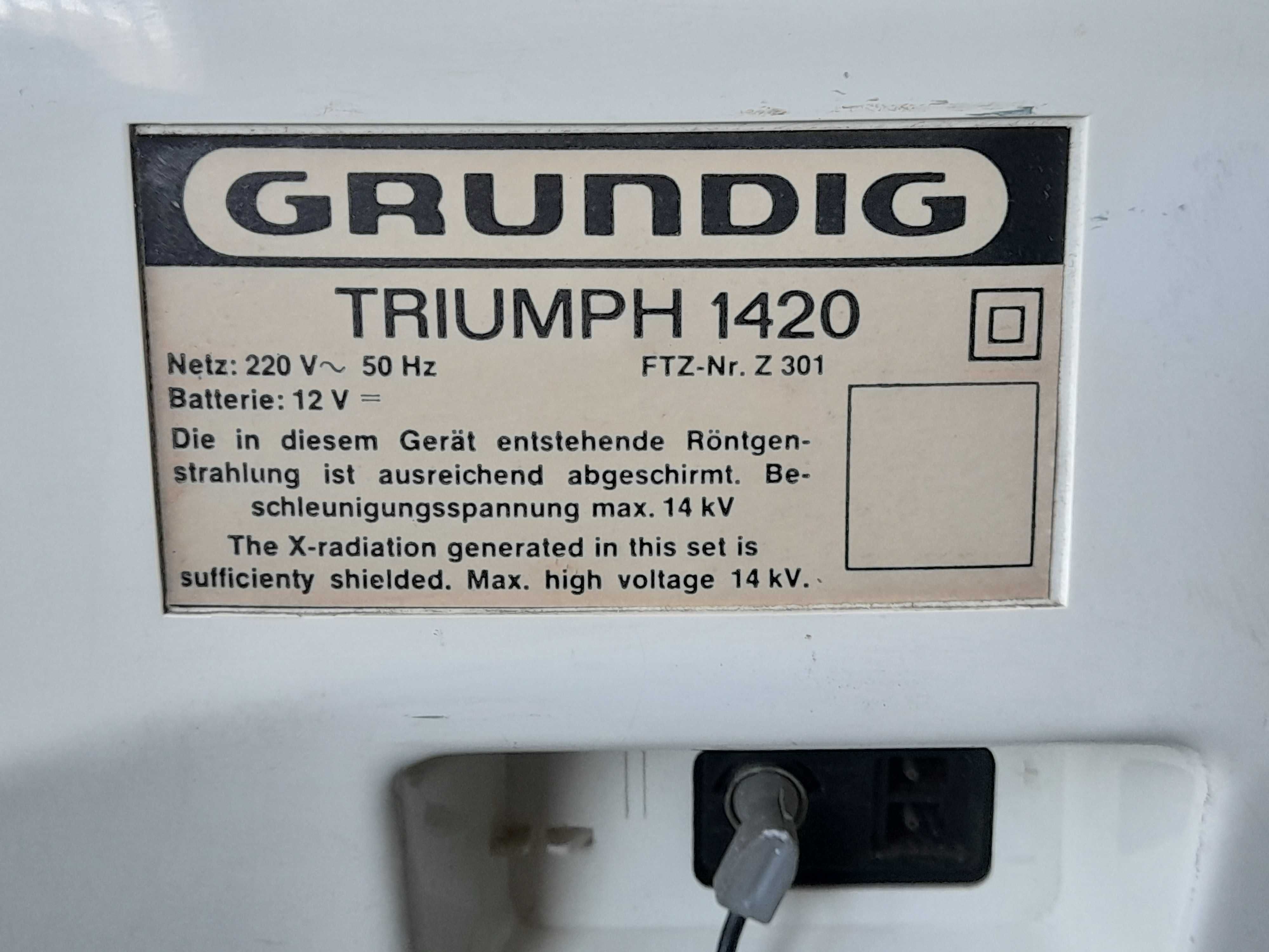 Televisor Grundig vintage - anos 70