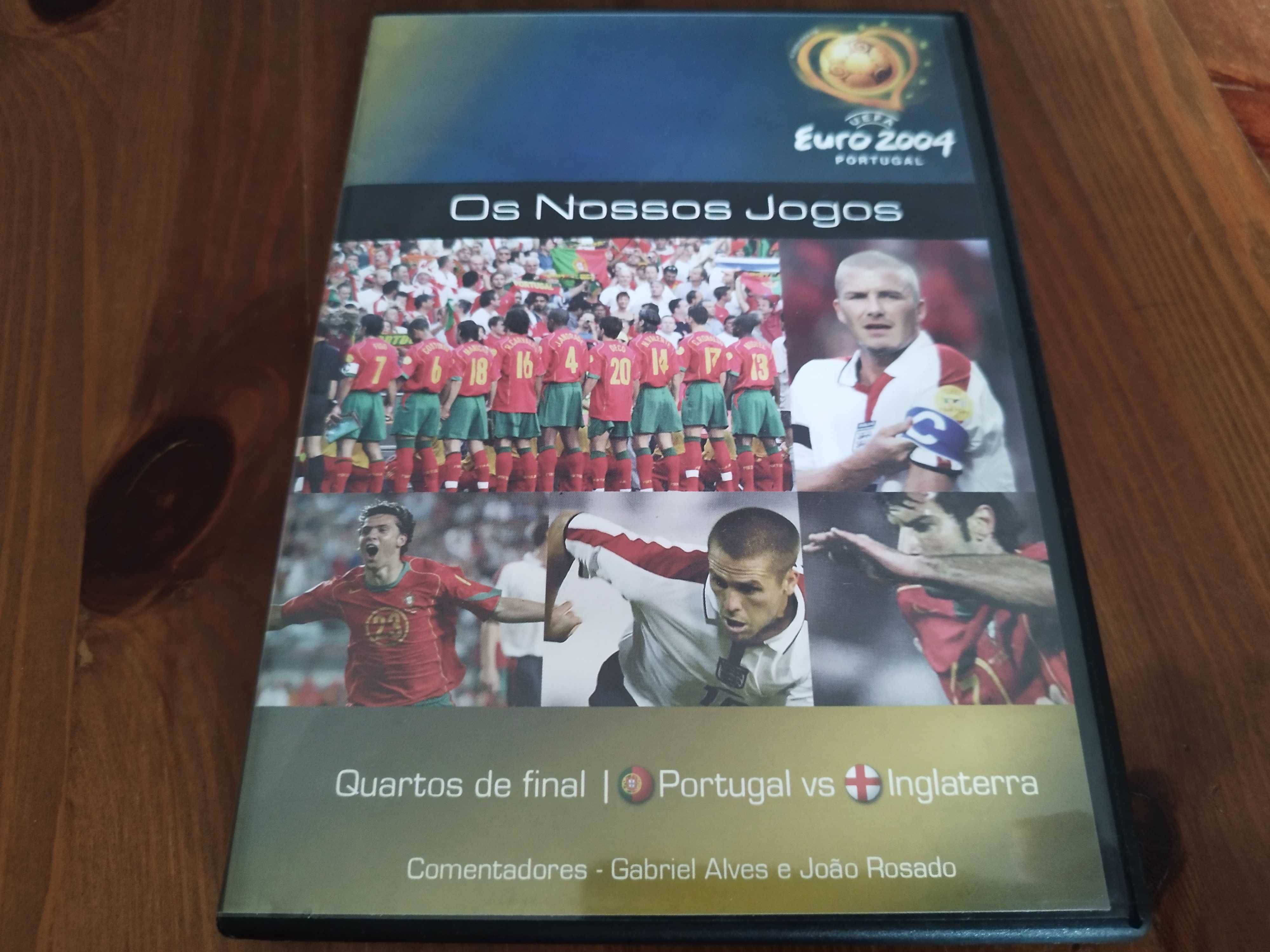 DVD Jogo Portugal - Inglaterra Euro 2004