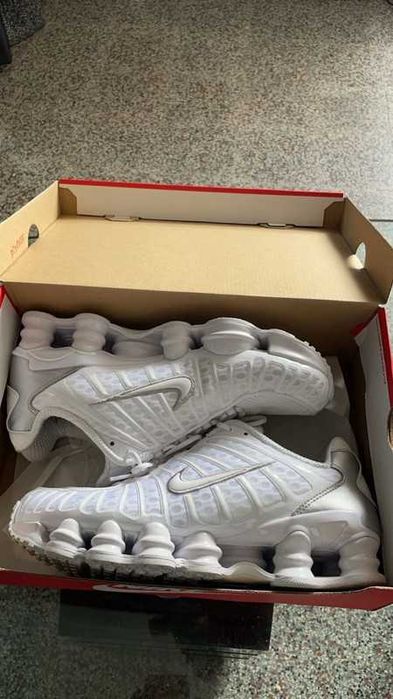 "Buty Trampki" Nike_Shox_TL_White_R.37.5