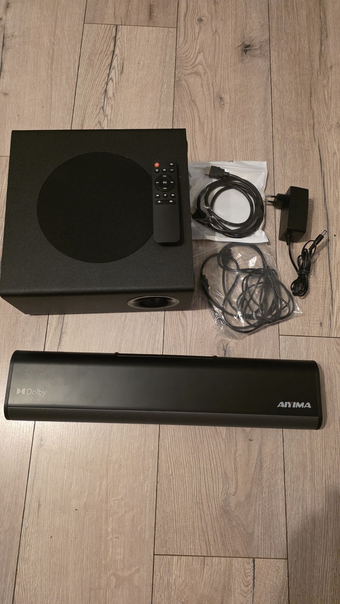 AIYIMA S07 soundbary do Smart TV z Dolby Atmos, 3D Surround Sound