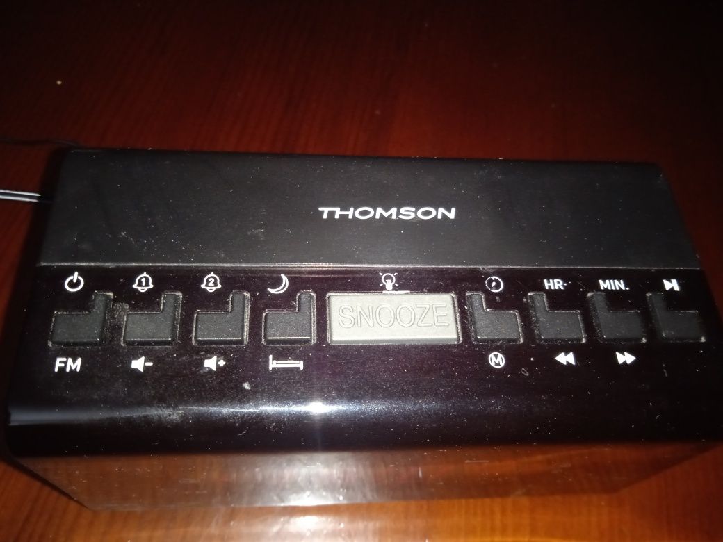 Rádio/Relógio Despertador Thomson