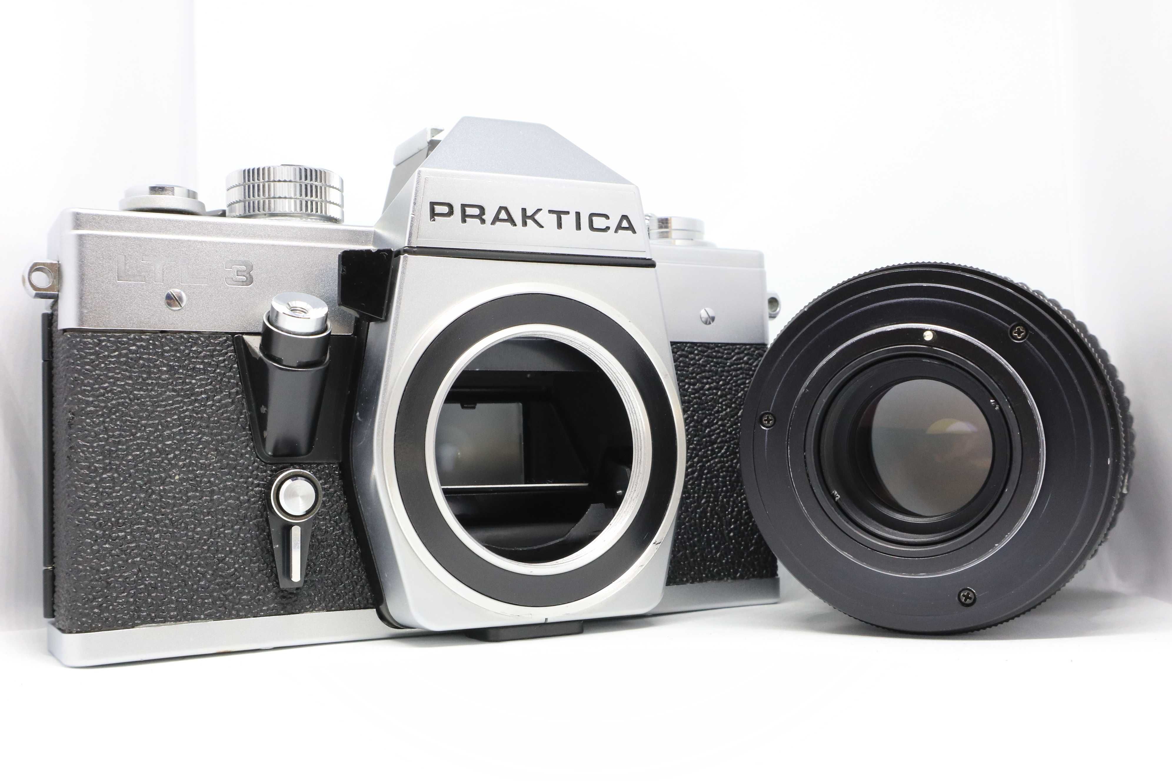 SLR Praktica LTL3 + Mirage M42 135mm 2.8