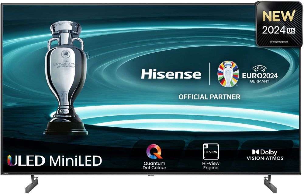 Телевізор Hisense Mini-LED  55U62NQ,4K Smart TV,VIDAA U7, Dolby Vision