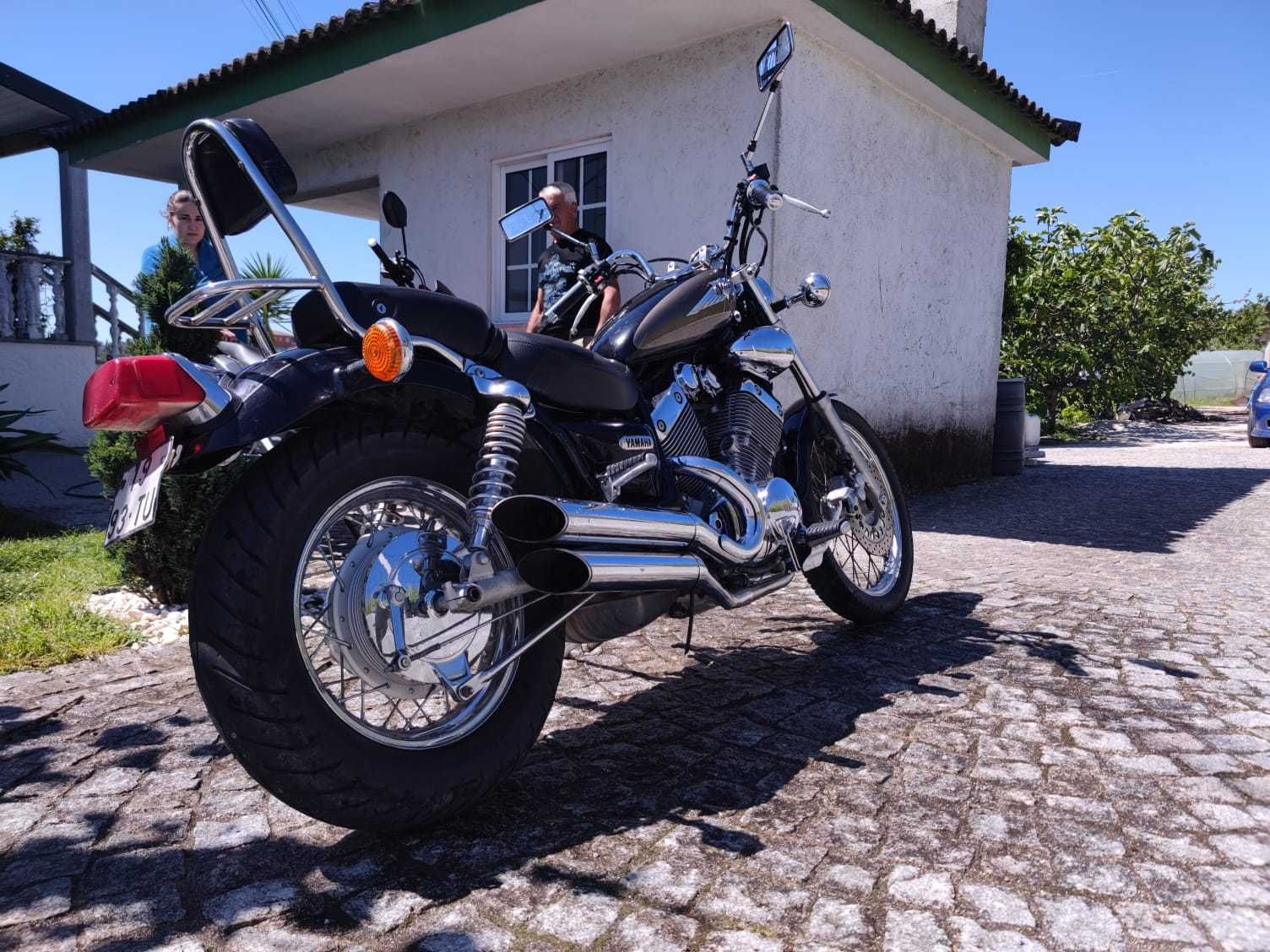 Yamaha Virago 535cc ==> impecável apenas 19.000 km (2002)