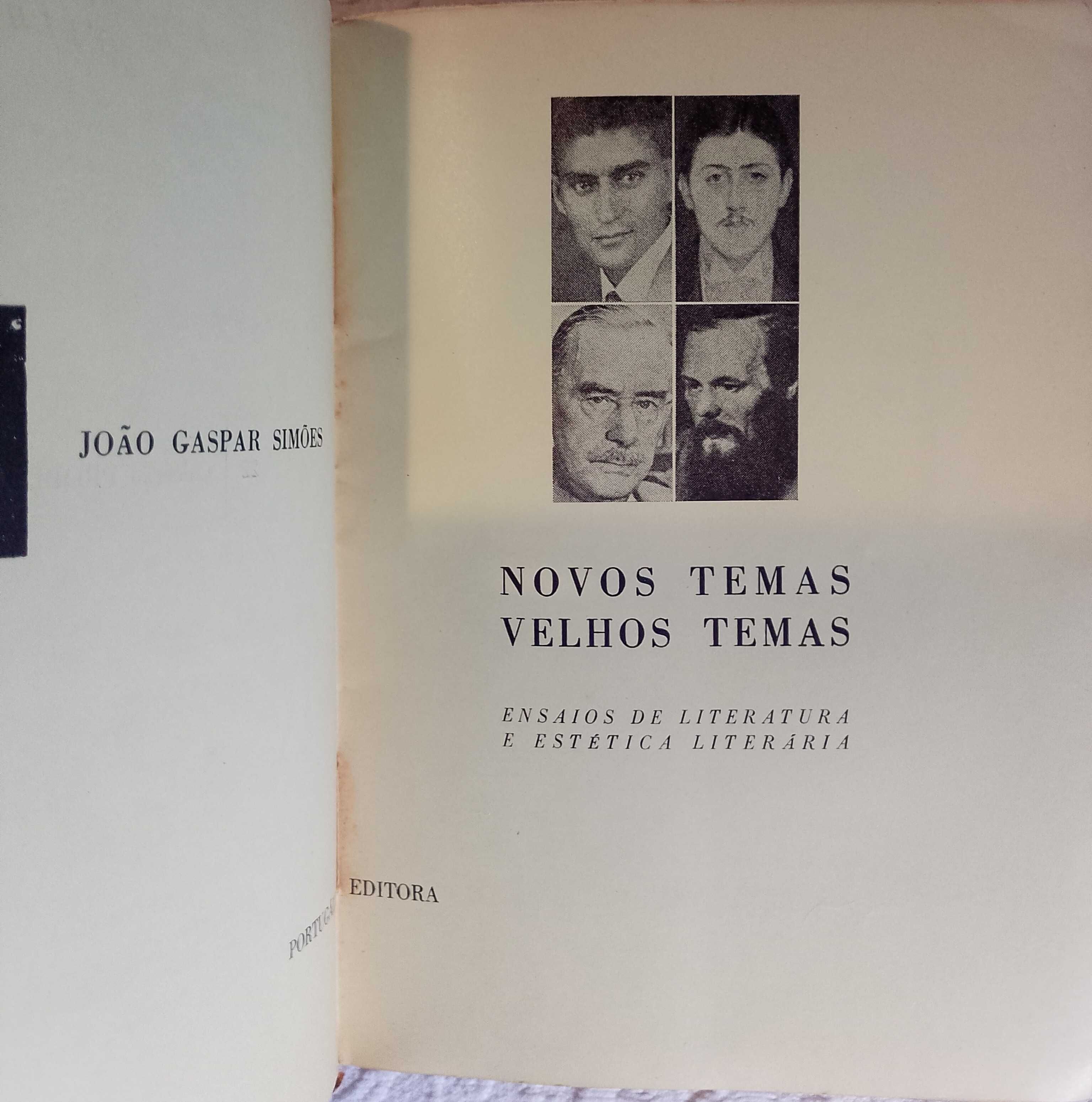 Novos temas, velhos temas, João Gaspar Simões