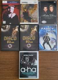 Pakiet płyt DVD dance i pop lata 80te