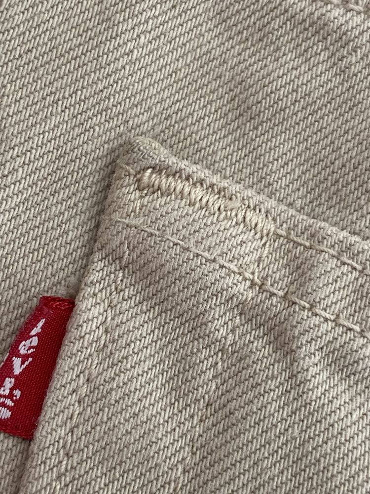 Levi’s rozm XXL 38/34 męskie  spodnie beżowe jeansy dżinsy Vintage