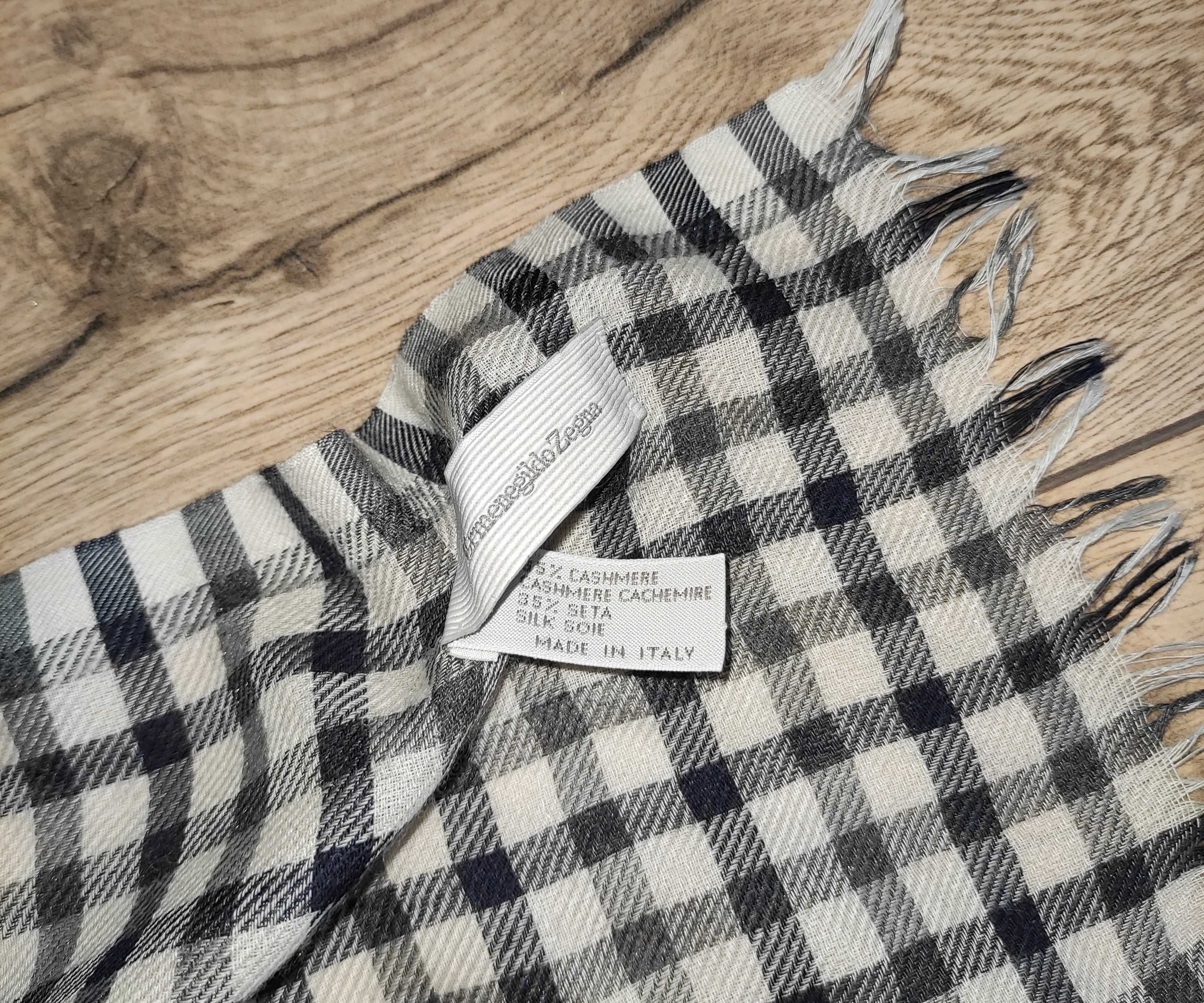 Шарф Ermenegildo Zegna кашемир шелк