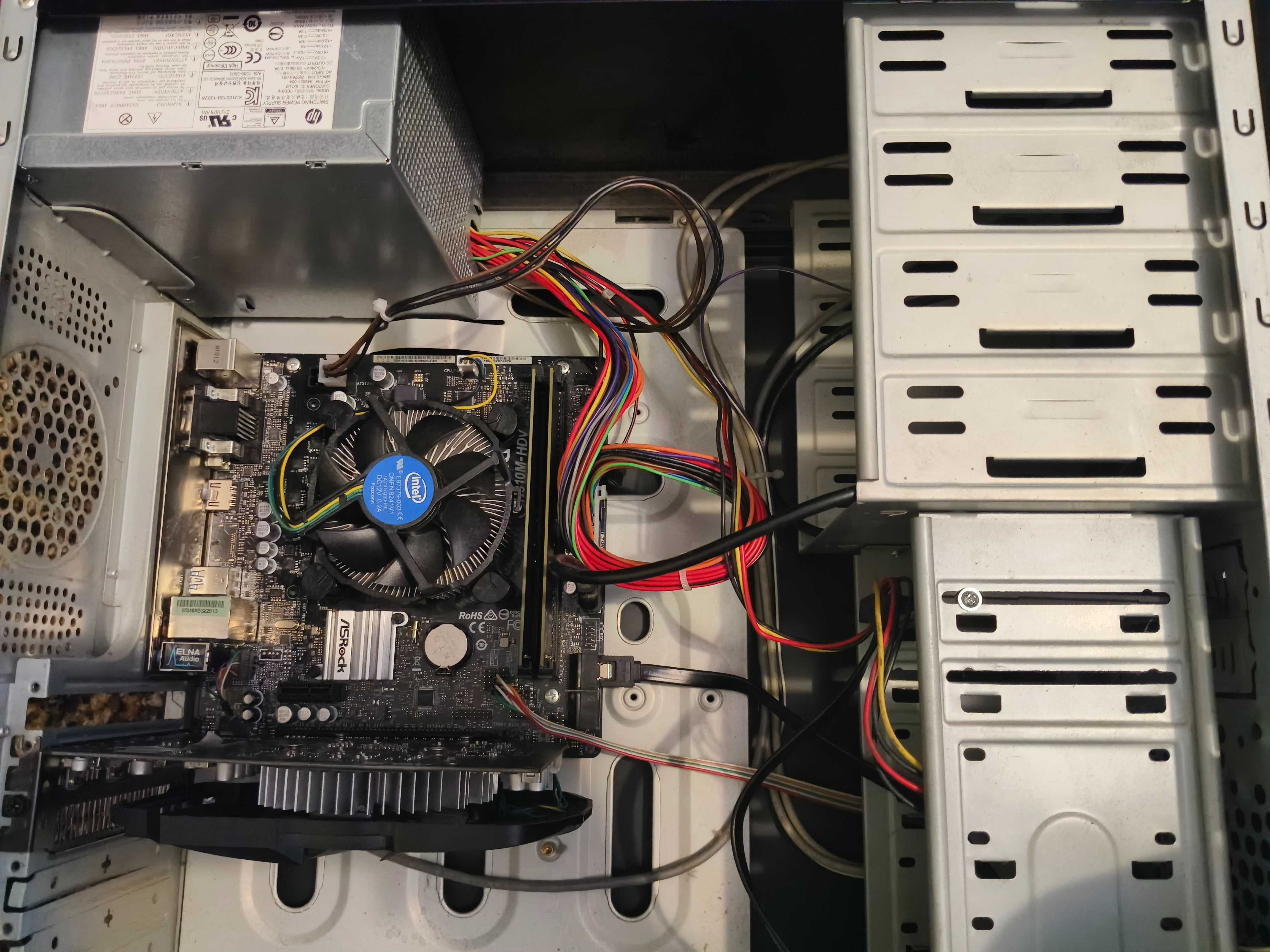 Игровой компьютер intel Coffee Lake i3 8100, GTX 1050, 8 Gb DDR 4