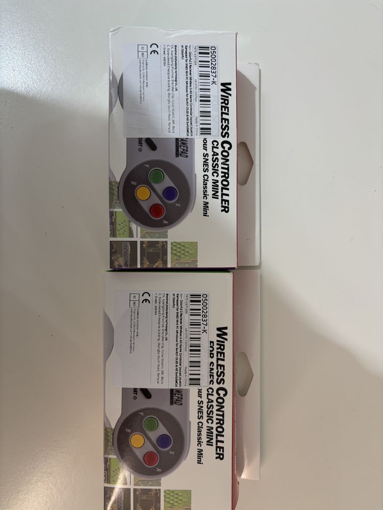 Comandos retro wireless SNES