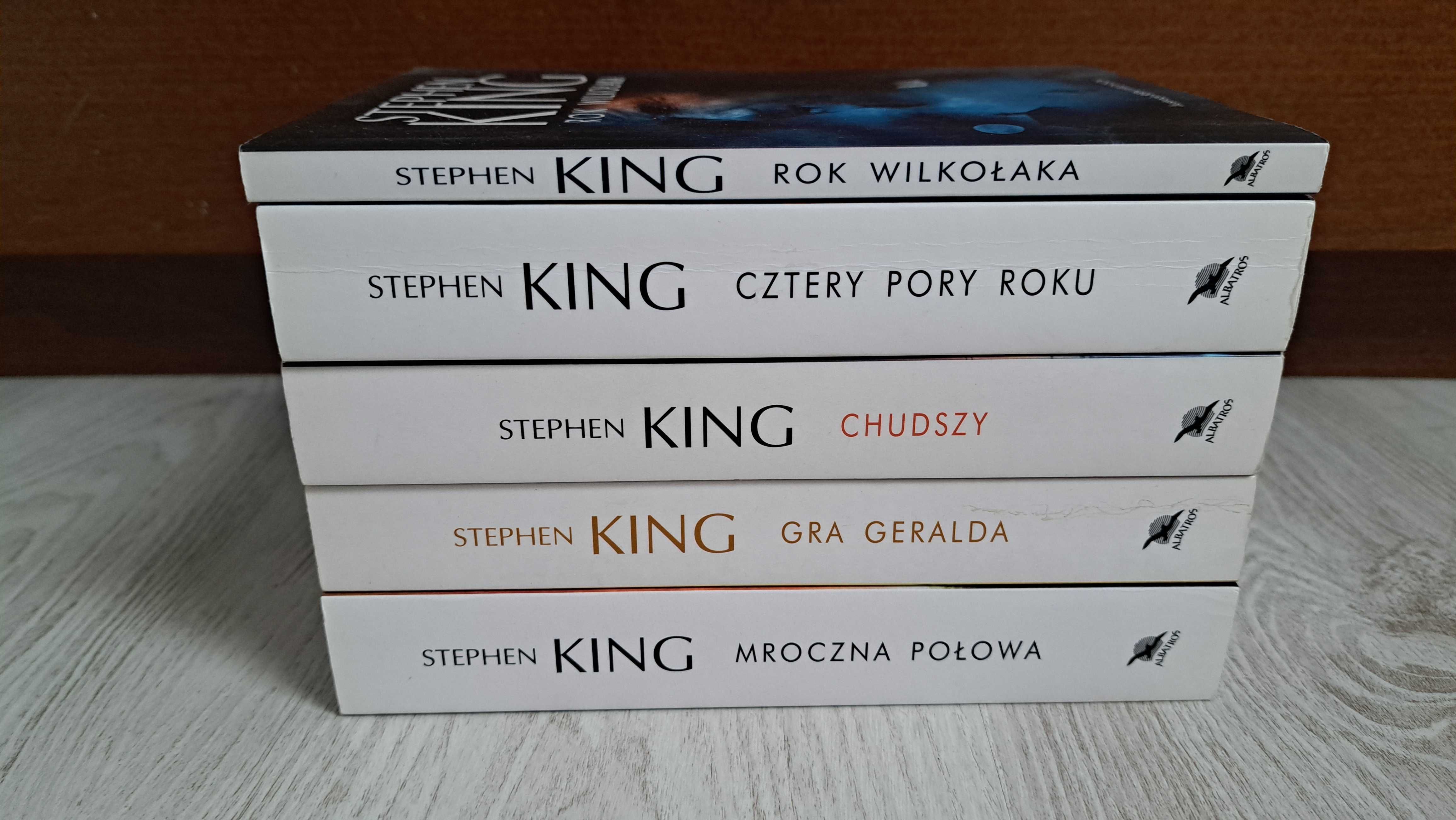 King Rok Wilkołaka Cztery pory roku Chudszy Mroczna połowa Gra Geralda