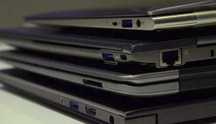 Laptop 14/15' procesor C2D, Lenovo, Maxdata, LG /razem zestaw 3 szt.