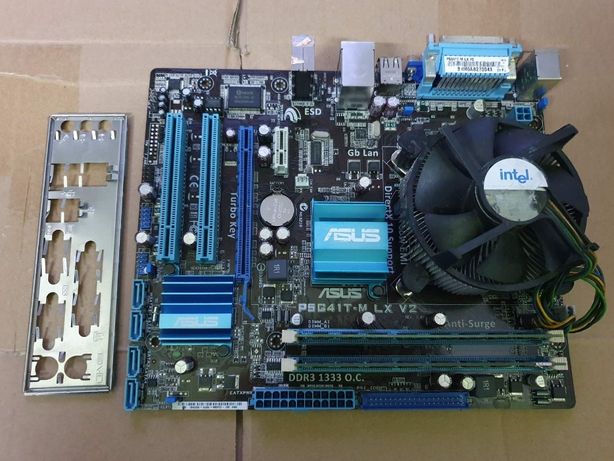 Комплект Intel Xeon E5420 (4 ядра) 4 Gb DDR3 RAM /MB ASUS/Gigabyte