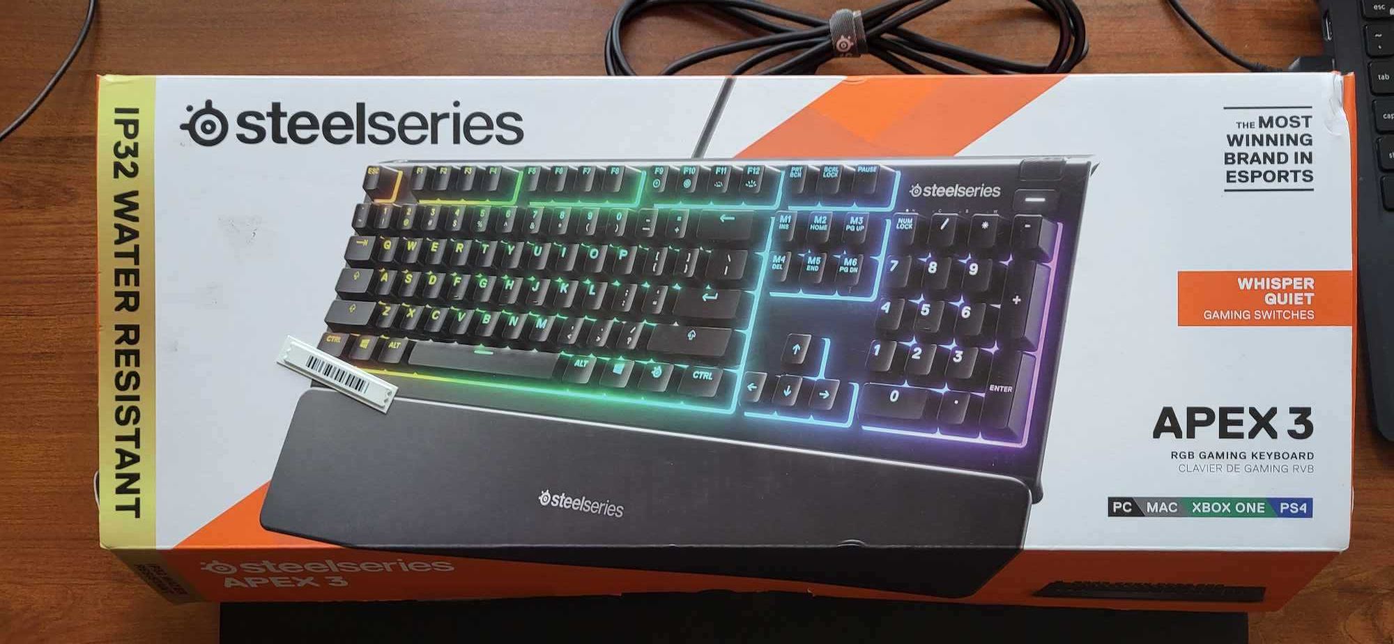 Klawiatura Steel series Apex 3
