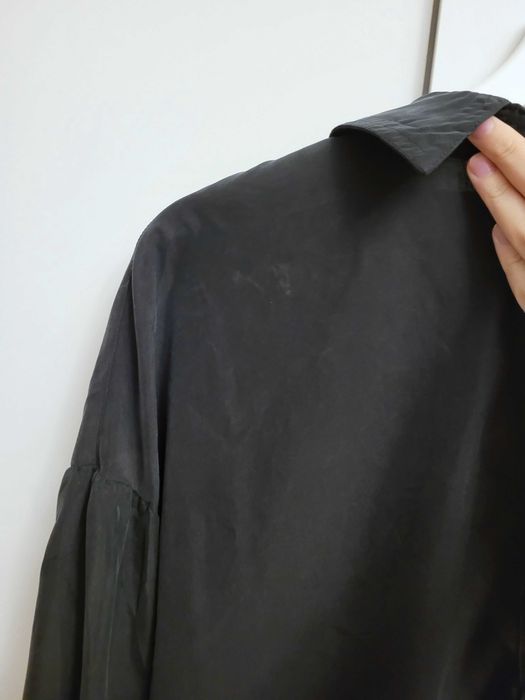 Free People koszula grafitowa szara czarna S M L modal boho oversize