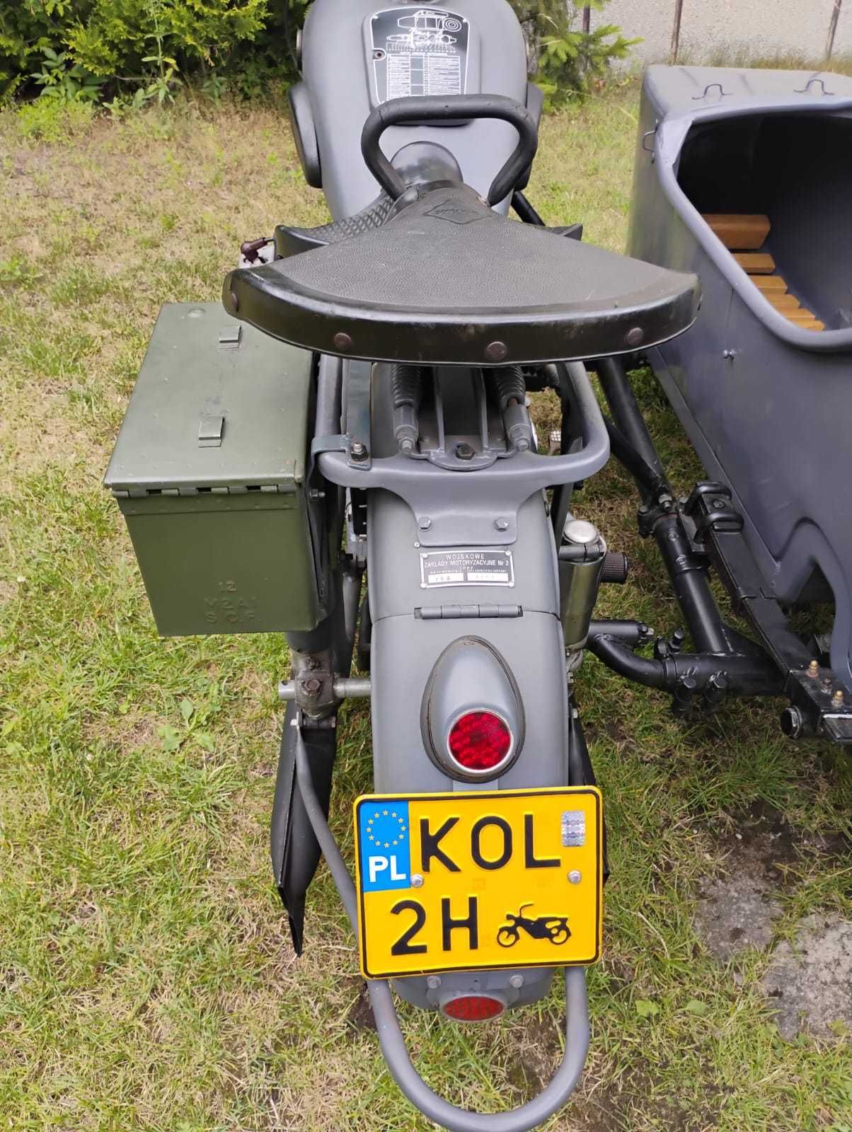 Motocykl M-72 z 1958 roku