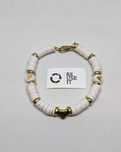 Pulseira White Love com iniciais
