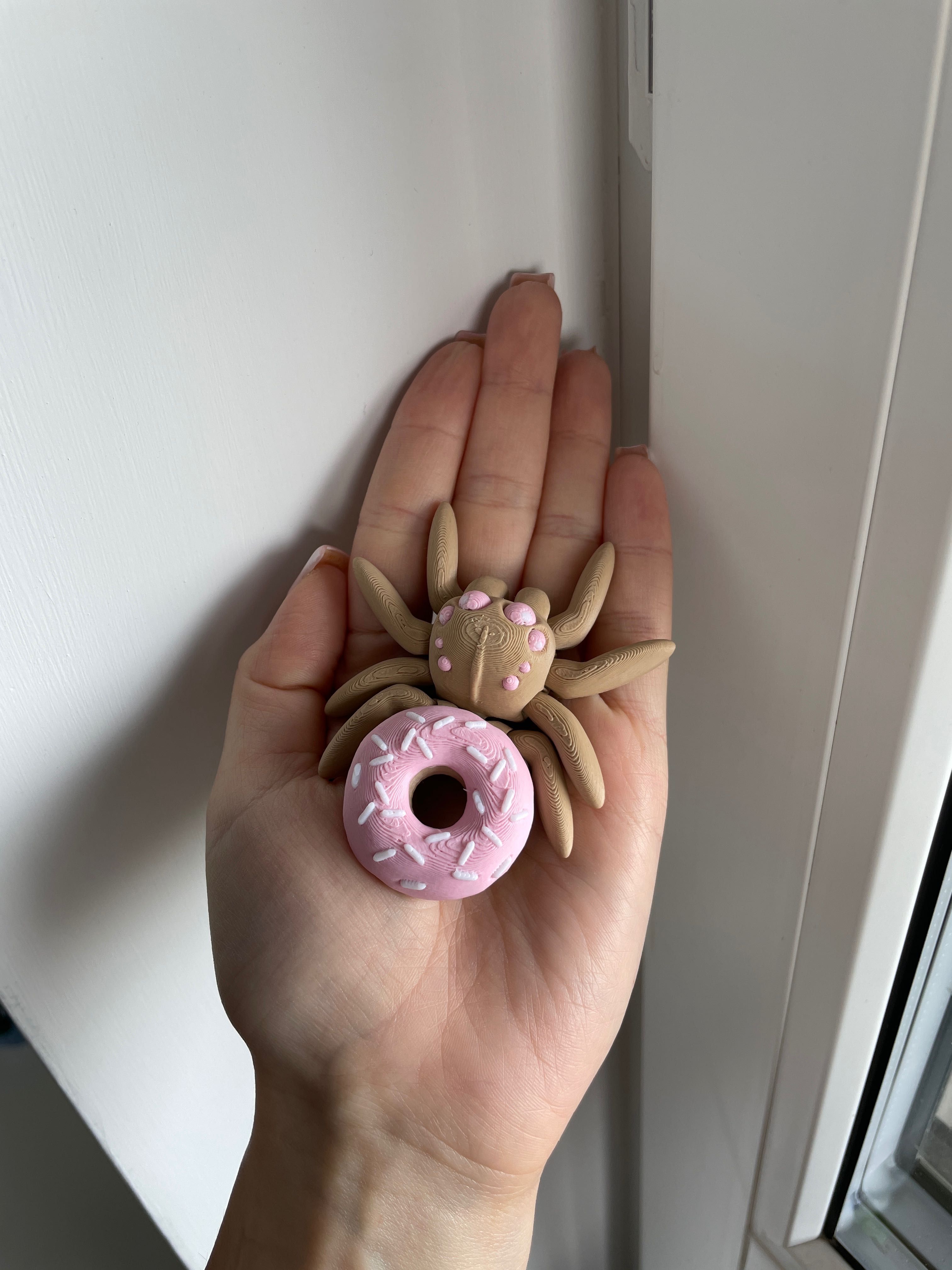 Pająk Donut Flexi Figurka Przegubowa Druk 3D
