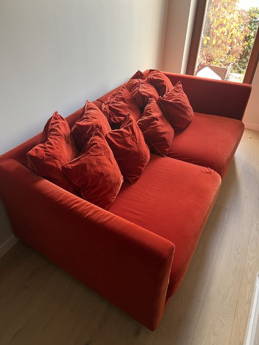 Sofa IKEA Stockholm - 3 osobowa, tkanina welur