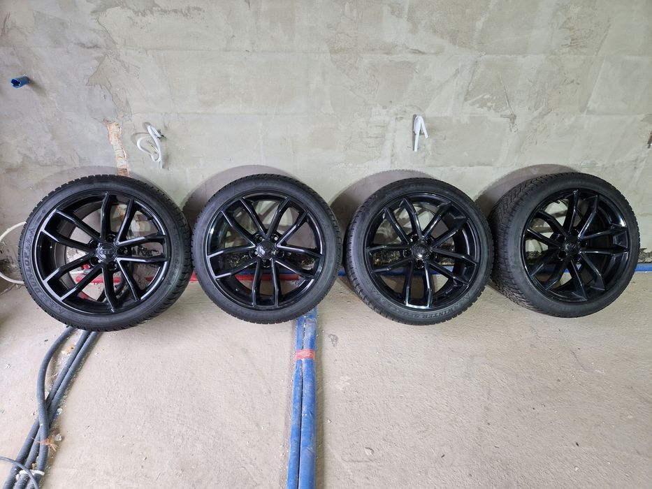 Koła alufelgi Audi A4 A5 A 18 5x112 zimowe opony 245/40